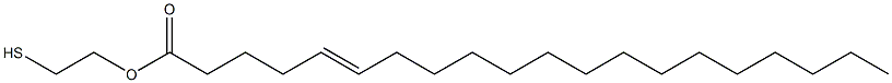 5-Icosenoic acid 2-mercaptoethyl ester Struktur