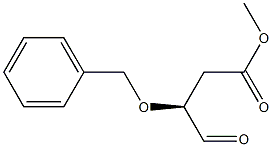 (S)-4-Oxo-3-(phenylmethoxy)butyric acid methyl ester Struktur