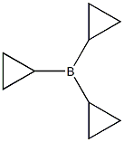 Tricyclopropylborane Struktur