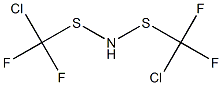 Chlorodifluoro-N-[(chlorodifluoromethyl)thio]methanesulfenamide Struktur