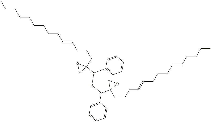 2-(4-Tetradecenyl)phenylglycidyl ether Struktur