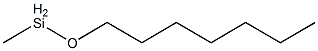 Methyl(heptyloxy)silane Struktur