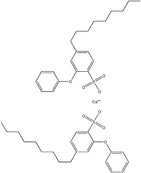 Bis(4-nonyl-2-phenoxybenzenesulfonic acid)calcium salt Struktur