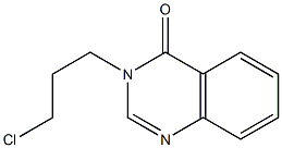 3-(3-Chloropropyl)quinazolin-4(3H)-one Struktur