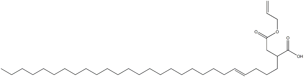 2-(4-Heptacosenyl)succinic acid 1-hydrogen 4-allyl ester Struktur