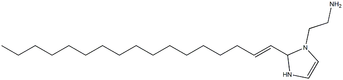 1-(2-Aminoethyl)-2-(1-heptadecenyl)-4-imidazoline Struktur