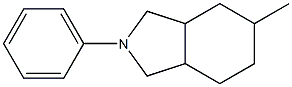 Hexahydro-5-methyl-2-phenylisoindoline Struktur