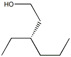 [S,(+)]-3-Ethyl-1-hexanol Struktur