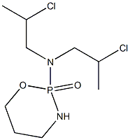 Tetrahydro-2-[bis(2-chloropropyl)amino]-2H-1,3,2-oxazaphosphorine 2-oxide Struktur