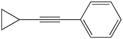 1-Phenyl-2-cyclopropylacetylene Struktur