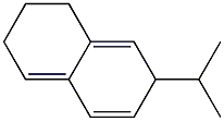 2,3,4,6-Tetrahydro-6-isopropylnaphthalene Struktur