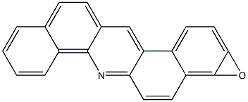 4-Azanaphtho[2',1':6,7]phenanthro[1,2-b]oxirene Struktur