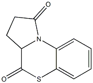 3,3a-Dihydro-1H-pyrrolo[2,1-c][1,4]benzothiazine-1,4(2H)-dione Struktur