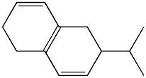 1,2,5,6-Tetrahydro-6-isopropylnaphthalene Struktur