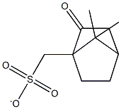 2-Oxo-10-bornanesulfonate Struktur