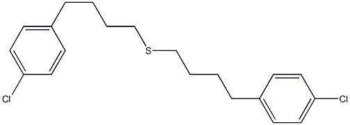 4-Chlorophenylbutyl sulfide Struktur