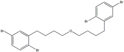 2,5-Dibromophenylbutyl ether Struktur