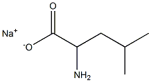 2-Amino-4-methylvaleric acid sodium salt Struktur