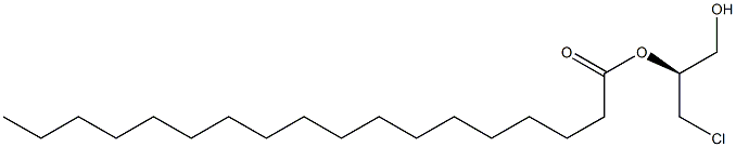 [S,(-)]-3-Chloro-1,2-propanediol 2-stearate Struktur