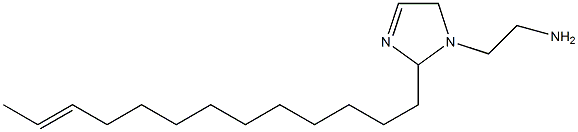 1-(2-Aminoethyl)-2-(11-tridecenyl)-3-imidazoline Struktur