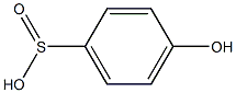 4-Hydroxybenzenesulfinic acid Struktur