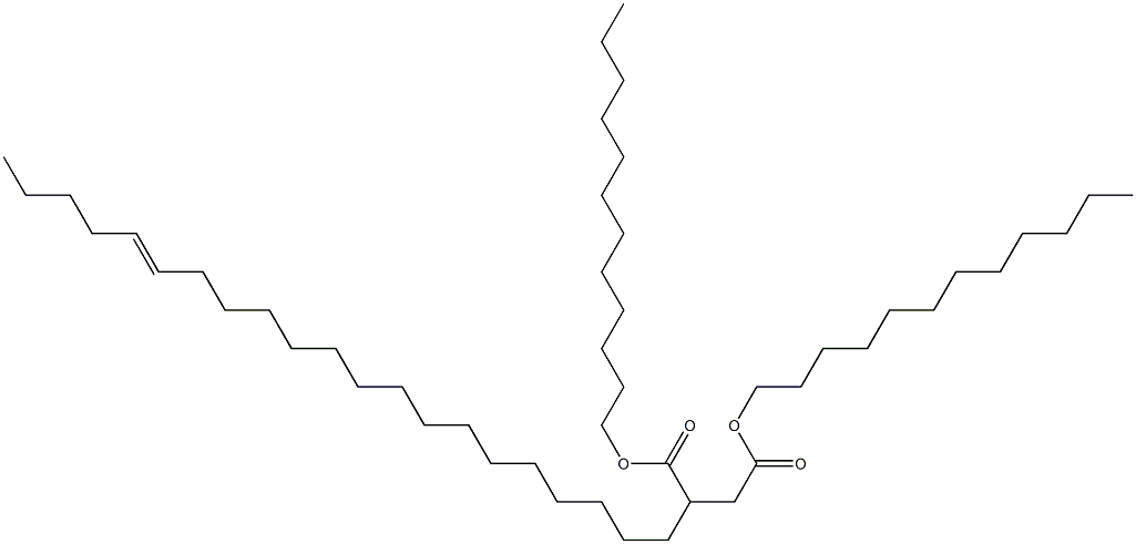 2-(16-Henicosenyl)succinic acid didodecyl ester Struktur