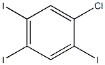 1-Chloro-2,4,5-triiodobenzene Struktur