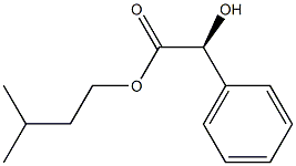 (S)-Phenylhydroxyacetic acid isopentyl ester Struktur