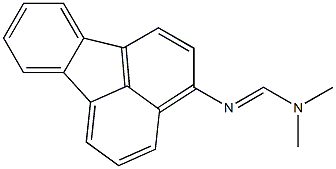 N1,N1-Dimethyl-N2-(3-fluoranthenyl)formamidine Struktur