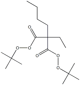 Heptane-3,3-di(peroxycarboxylic acid)di-tert-butyl ester Struktur