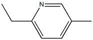 6-Ethyl-3-methylpyridine Struktur