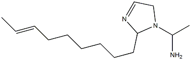 1-(1-Aminoethyl)-2-(7-nonenyl)-3-imidazoline Struktur