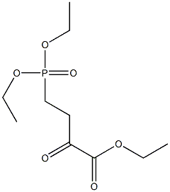 4-(Diethoxyphosphinyl)-2-oxobutyric acid ethyl ester Struktur