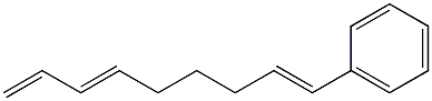 (3E,8E)-9-Phenyl-1,3,8-nonatriene Struktur