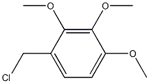 2,3,4-Trimethoxybenzyl chloride Struktur