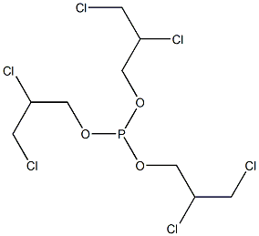 Phosphorous acid tris(2,3-dichloropropyl) ester Struktur