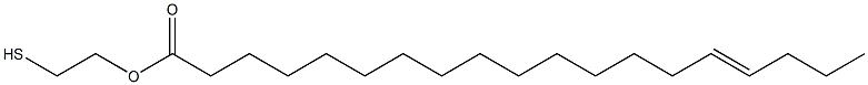 15-Nonadecenoic acid 2-mercaptoethyl ester Struktur