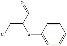 3-Chloro-2-(phenylthio)propionaldehyde Struktur