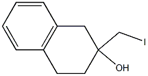 2-(Iodomethyl)tetralin-2-ol Struktur