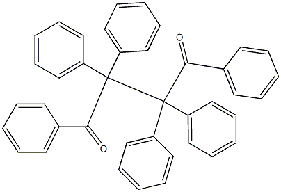 1,2,2,3,3,4-Hexaphenylbutane-1,4-dione Struktur