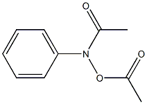 N,O-Diacetyl-N-phenylhydroxylamine Struktur