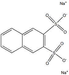 2,3-Naphthalenedisulfonic acid disodium salt Struktur