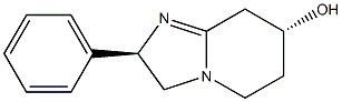 (2R,7R)-2-Phenyl-2,3,5,6,7,8-hexahydroimidazo[1,2-a]pyridin-7-ol Struktur