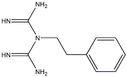 3-Phenethylbiguanide Struktur