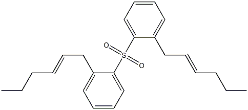 [(E)-2-Hexenyl]phenyl sulfone Struktur