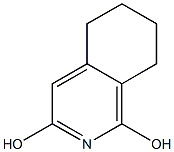 5,6,7,8-Tetrahydro-1,3-isoquinolinediol Struktur