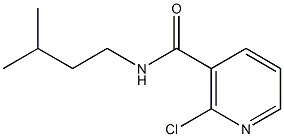 2-Chloro-N-isopentylnicotinamide Struktur