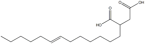 2-(7-Tridecenyl)succinic acid Struktur