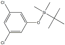 1,3-Dichloro-5-(tert-butyldimethylsilyloxy)benzene Struktur