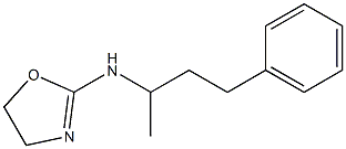 N-(2-Oxazolin-2-yl)-4-phenyl-2-butanamine Struktur